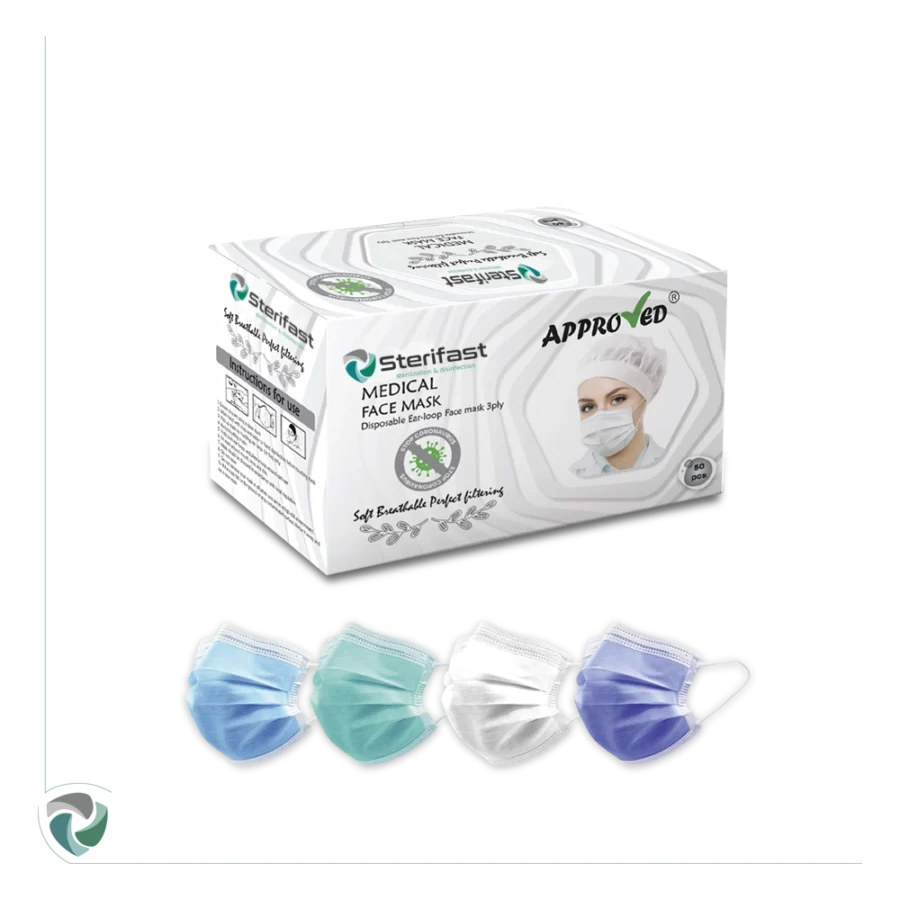 Sterifast Face Mask (3Layer Protection)
